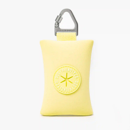 Dog Poop Bag Holder - Yellow
